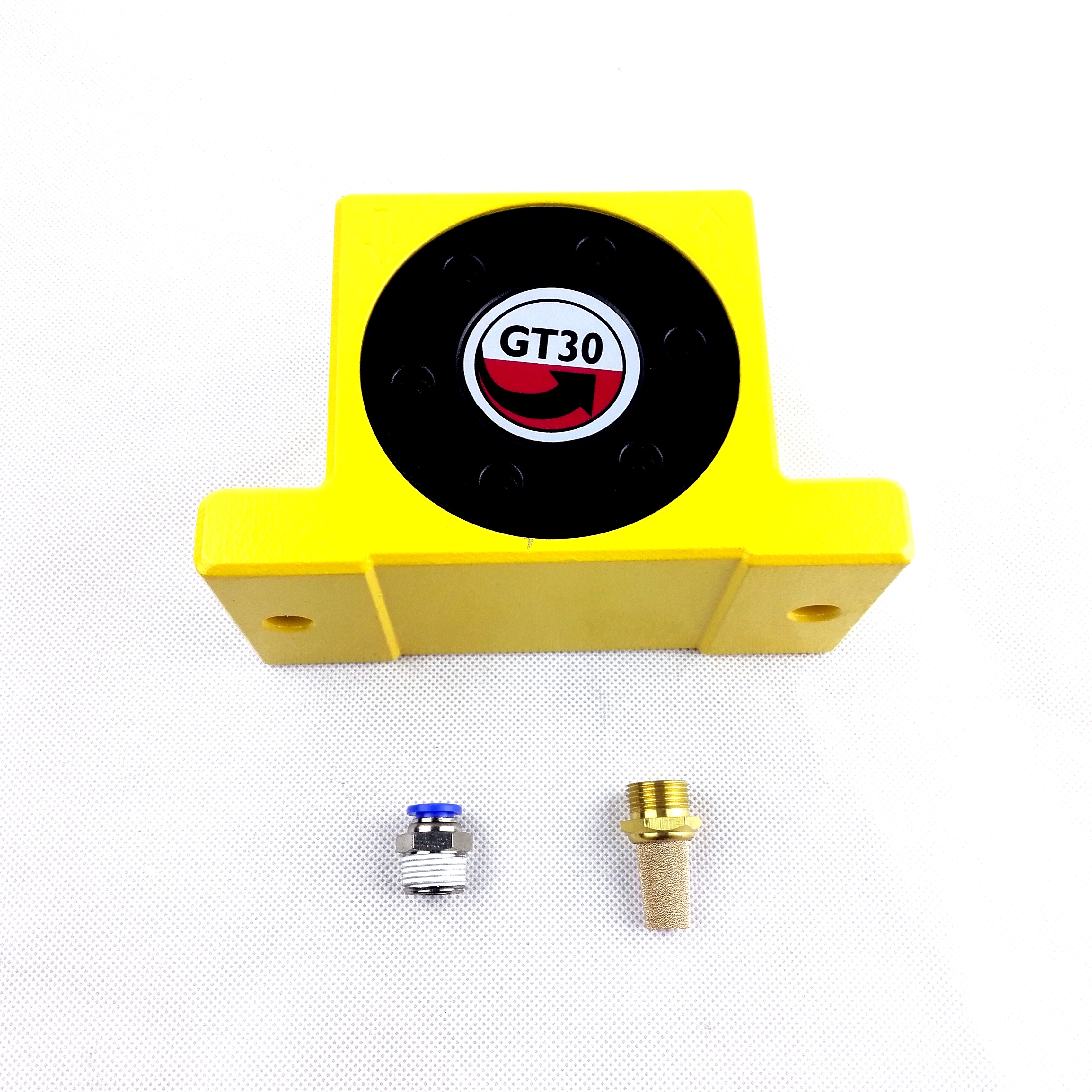 Industrial Pneumatic Turbine Vibrator GT30 Centrifugal Force 12000 N Operating Temp Up To 120.C
