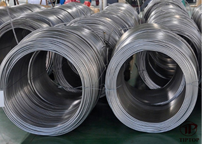 0.02" WT ASTM A632 SS Hydraulic Control Line Tubing Bending