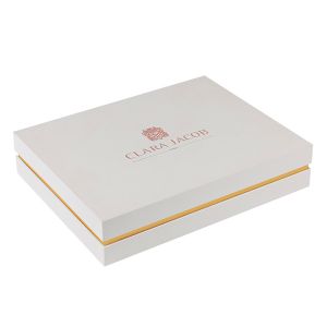 Quality Rigid Cardboard Custom Apparel Boxes Lid And Base Men T Shirt Recyclable for sale
