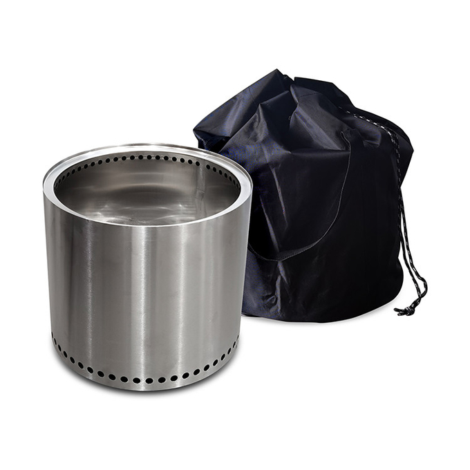 Stainless Steel 304 Bonfires Brazier Stove Smokeless Charcoal Camping Solo Fire Pit 