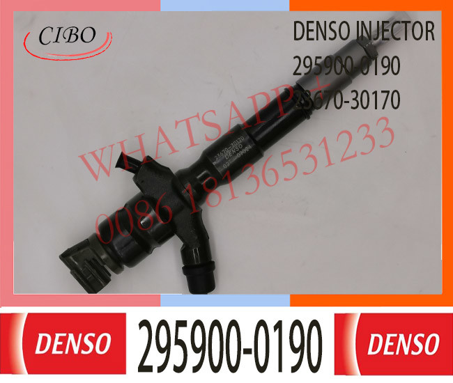Common Rail Fuel Injector 295050-0190 23670-30170 23670-0L100 For TOYOTA 1KD-FTV 2KD-FTV