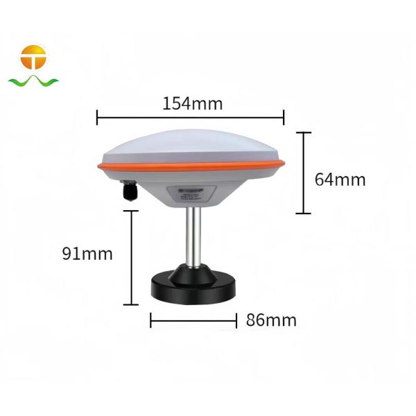 High Precision RTK GNSS Antenna with L1/L2/L5 BDS GLONASS Support, IP67 Waterproof and 30±3.0dB LNA Gain