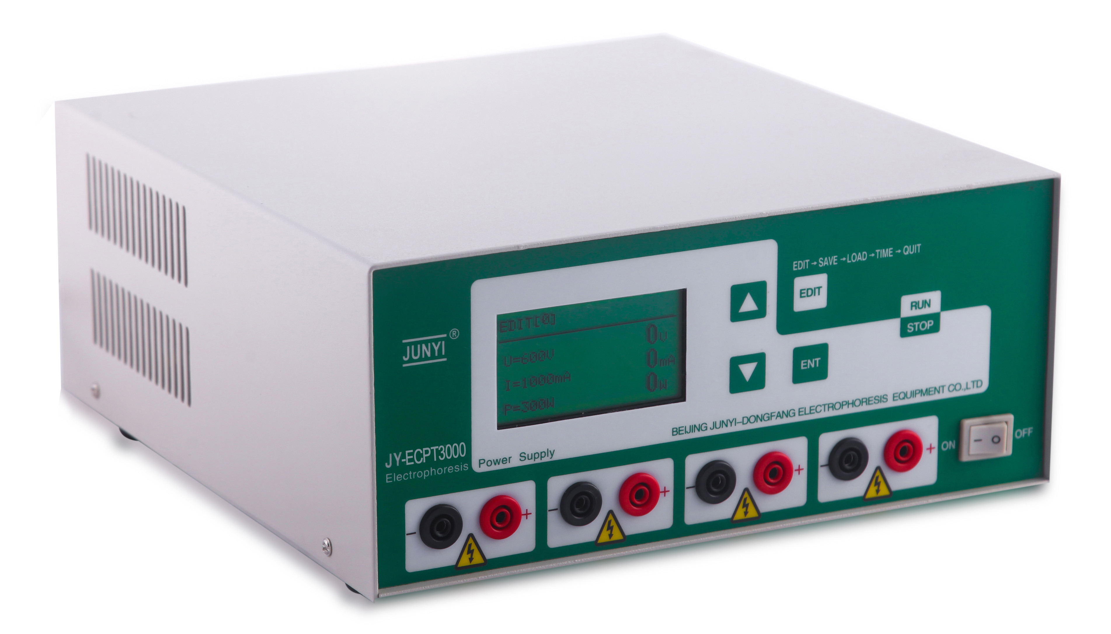 Stainless Metal Dc Power Supply Four Output Jacks Automatic Memory Function
