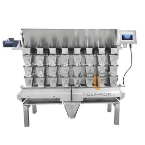 2000g 0.8L 15WPM Pickle Packaging Machine Linear Weighing Machine