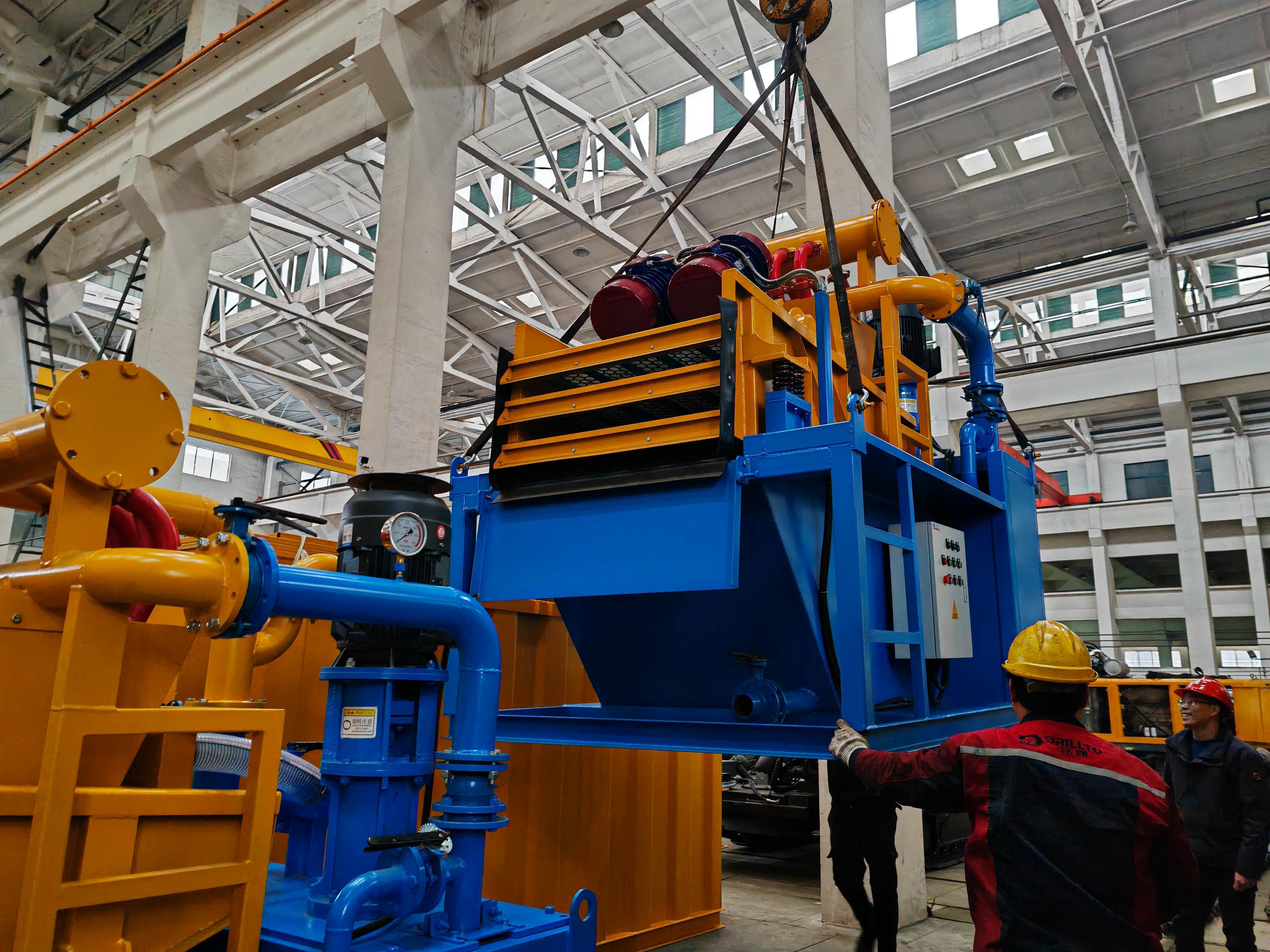 120cbm mud recycling system, 120 m3 mud recycling, 120 m3 mud recycling system, 120m³ recycling unit, 120 m3 recycler, 500GPM mud recycling system,