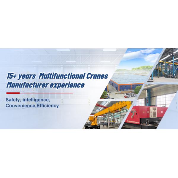 Mini Pickup Crane Small Crane with Remote Control Hydraulic Extensions Lifting Marble