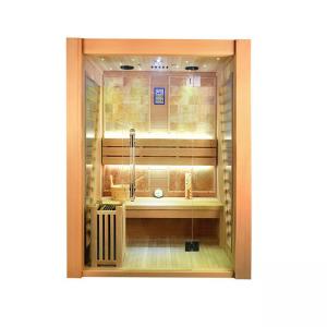 China Home Indoor Steam Room Sauna Wooden Ozone Steam Sauna on sale