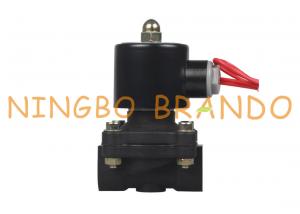 Quality 1/2 Water ABS Plastic Solenoid Valve 2 Way Normally Closed 12V 24V DC 220V AC for sale