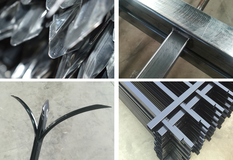 Welded Steel Garrison Fencing Panels