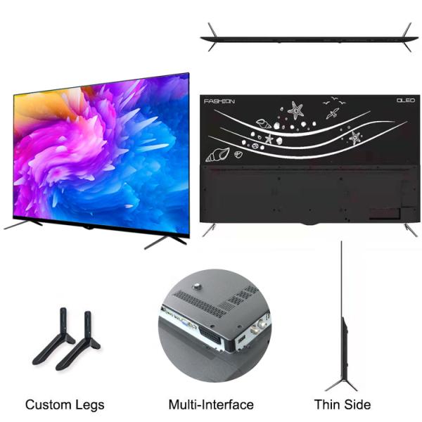 55 Inch 4K OLED Smart TV HDR WiFi Bluetooth Screen Mirroring Television
