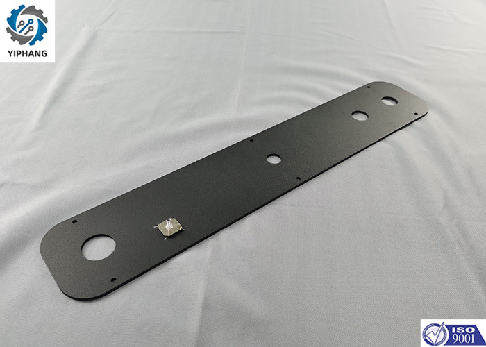 SPCC Electrical Box Door Sheet Metal Brackets Textured Black Powder Coating 1.5mm