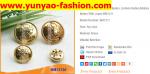 Uniform metal brass button for force and military