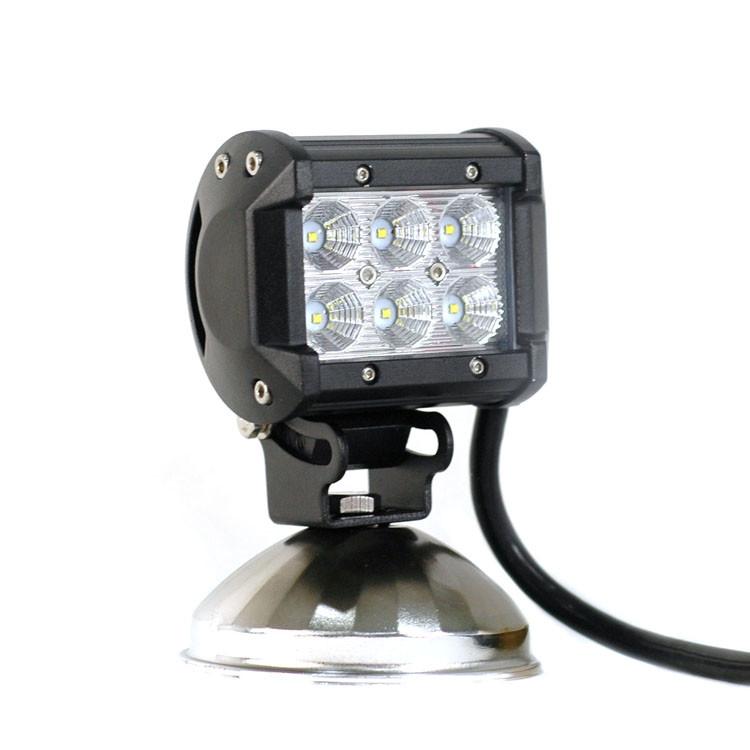 Double Row 4-inch/18W Cree LED Mini Work Lightbar, for ATV, SUV, Trucks Off-road Driving