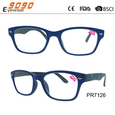 New arrival and hot sale of plastic reading glasses, suitable for women