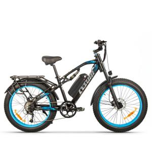 Quality US EU STOCK Fat Tyre Mountain Electric Bike Full Suspension 48v 1000w Cysum M900 Pro for sale