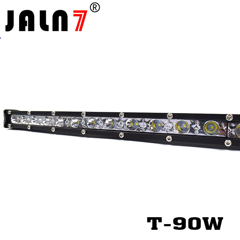 LED Light Bar JALN7 90W CREE Spot Flood Combo LED Driving Lamp Super Bright Off Road Lights LED Work Light Boat Jeep