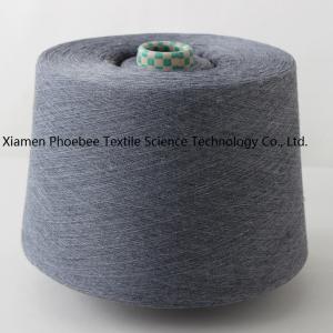 Quality 30s Waxed 100% Polyester Spun Yarn with Gray Color (Close Virgin) for sale