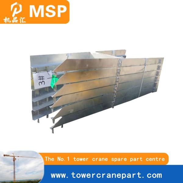 Tower Crane Mast Section Platform Custom Logo Architectural Structural Steel