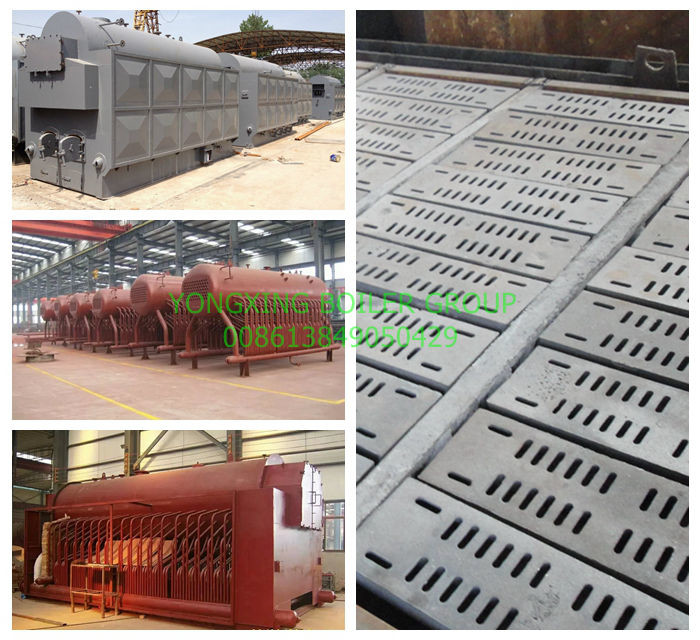 Single Drum Fixed Grate Biomass Fired Steam Boiler For Chemical Industry 2 Ton