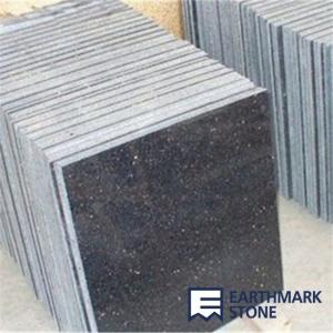 China Black Galaxy Granite Tile on sale