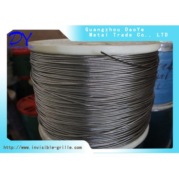 High Flexibility Stainless Steel Wire Featuring Nylon Coating Netting Material Wire