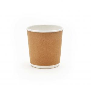 Quality Double Wall Paper Disposable Cup 8OZ Hot Coffee Takeaway Cup for sale