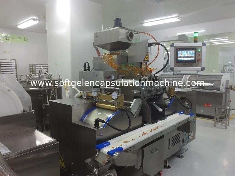 10inch Softgel Making Machine Fish Oil Pharmaceutical 120000pcs/H