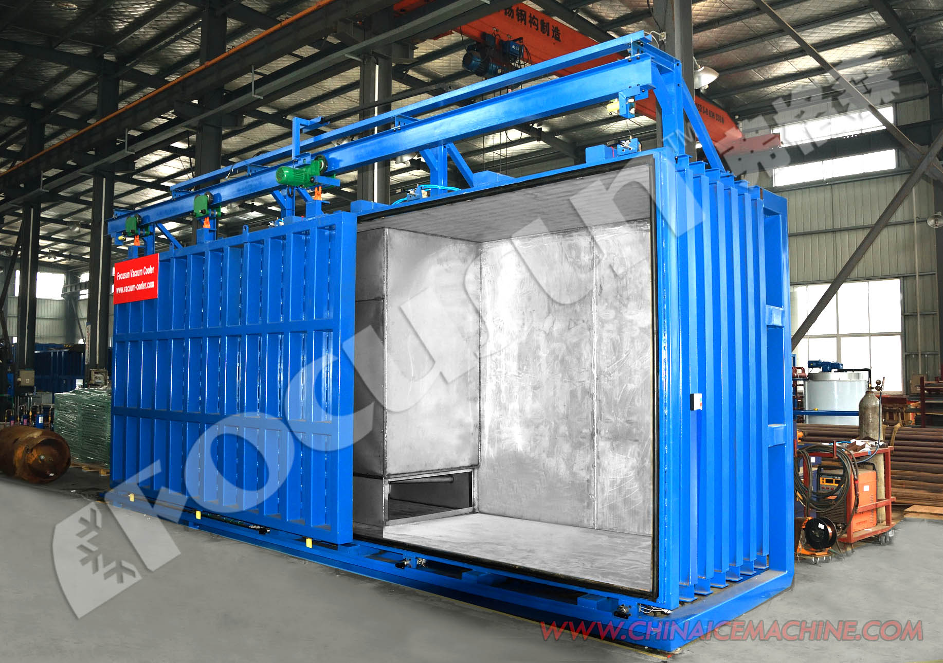 Low Noise Advantage Vacuum Cooling Machine for Mushroom and Cool Fresh Vegetables