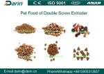 Double Screw Pet Food Extruder machine , dog food manufacturing equipment