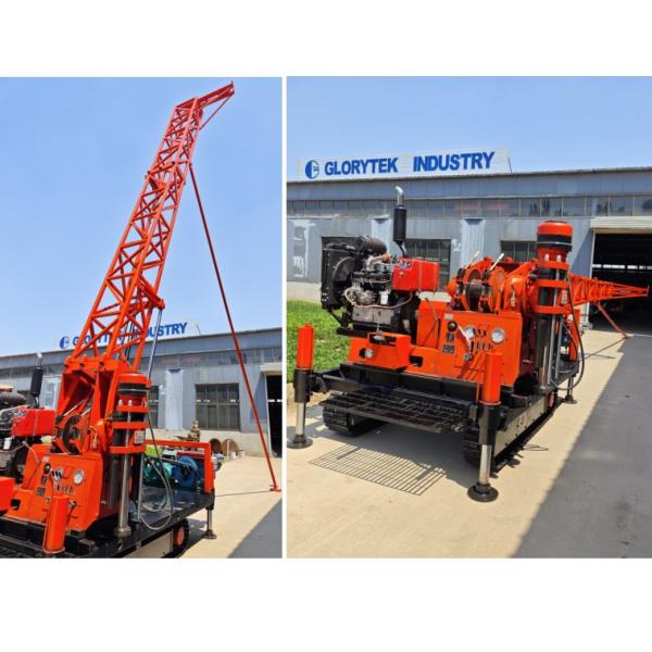 150-300m Special Exploration Drilling Rig With Crawler Chassis