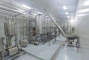 China 380V 1500T/D Pulps Mixing Beverage Processing Line on sale