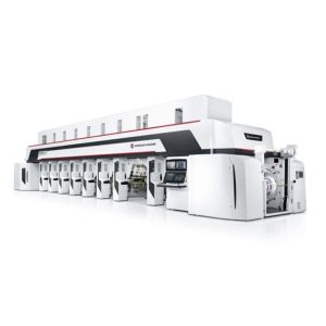 Quality Electronic Line Shaft Automatic Printing Machine 380KW Gravure Coating Machine for sale