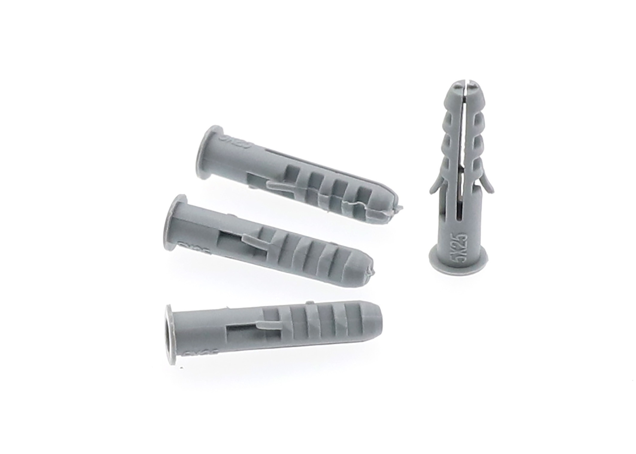 High Durability Yellow 30mm Expanding Plastic Screw Anchors For Drywall