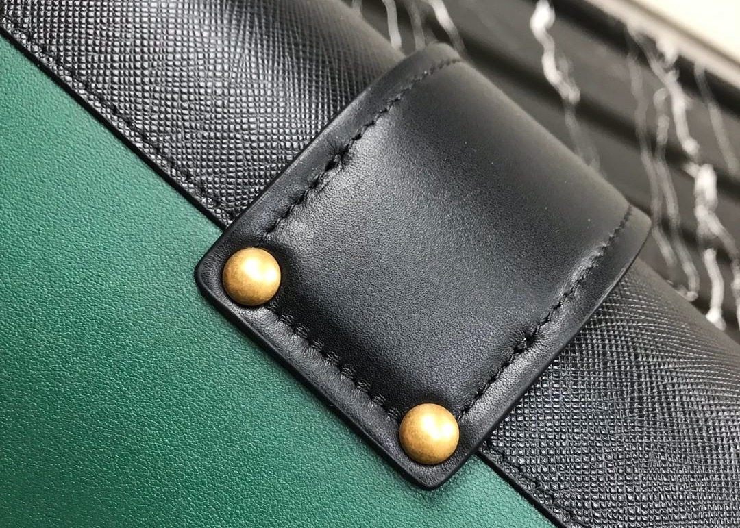 Saffiano Sheepskin Crossbody Bag