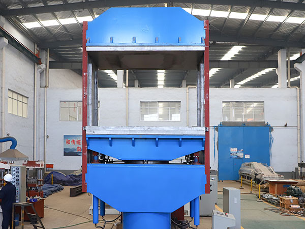 Hydraulic Frame Plate Rubber Vulcanizing Press Machine With Electrical Heating