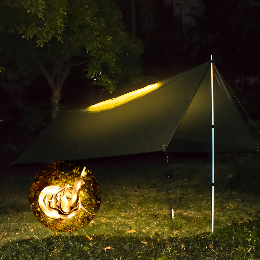 PU2000mm waterproof Hammock 11.5x9.8ft Rain Fly Tent