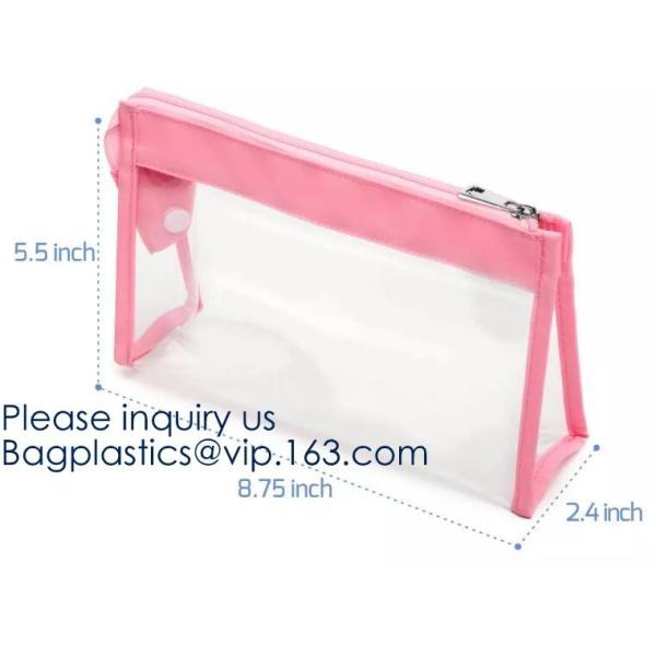 Color Zip Lock Clear Frosted White EVA Wet Bikini Bag,BACKPACK COSMETIC BAG WAIST BAG WALLET CLUTCH BAG CROSS-BODY BAG U