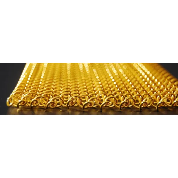 Stainless Steel Mesh Architectural Woven Wire Mesh for Cabinets Decorative Mesh