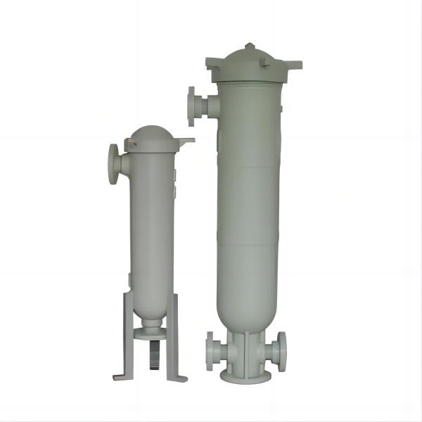 Pressure Stainless Steel Bag Filter Vessel 62 KG Weight for Food Beverage Industry