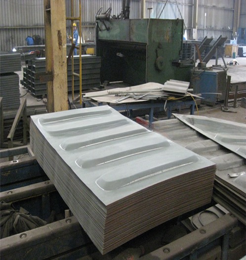 Shipping Container Parts 1.6/2.0x1045x2356mm Corten Steel Roof Panels for Container Accessories