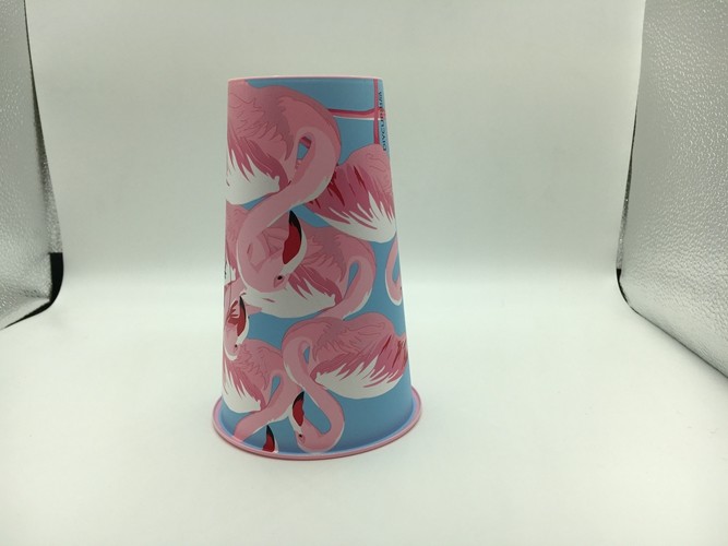 PP Material Promotional 3D Lenticular Plastic Water Cups With Lid