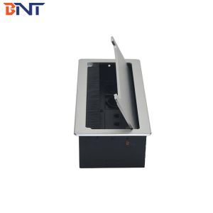 Office modules changeable aluminum alloy electric table socket outlet box