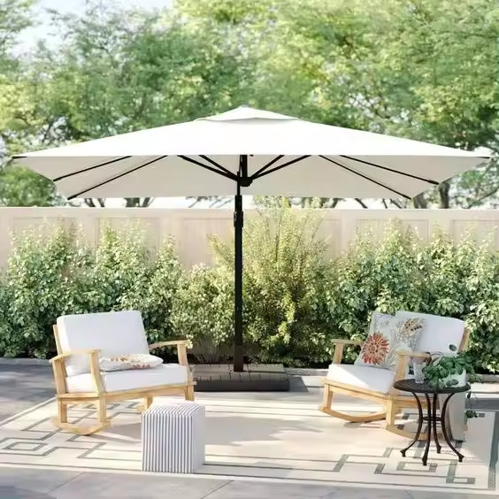 Waterproof Canopy Pergola Gazebo Outdoor Roman Umbrellas Patio Parasol Banana Umbrella LMS-11