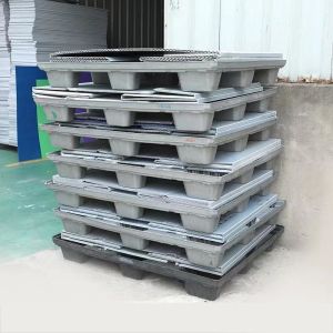 Waterproof Plastic Collapsible Box Rectangular Collapsible Pallet Boxes