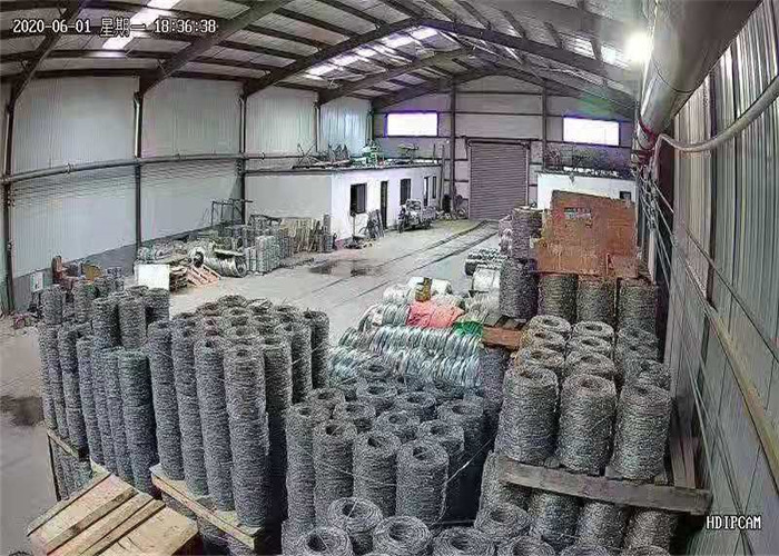 18 Gauge Reverse Twisted Barbed 2.5mm Razor Wire Concertina Hot Dipped Galvanized