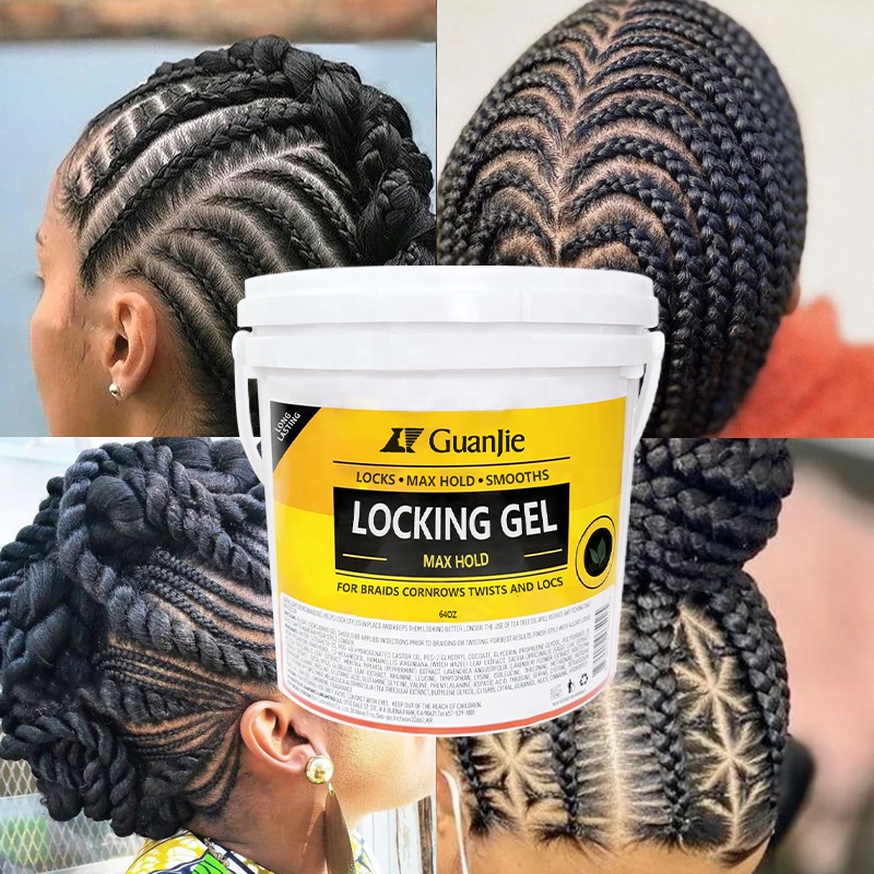 Extra Hold Styling Edge Control Braiding Gel Contains Minerals Customization Acceptable