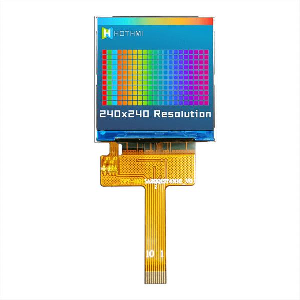 1.54" TFT LCD Display Module | 240X240 Square Panel For Wearable Devices