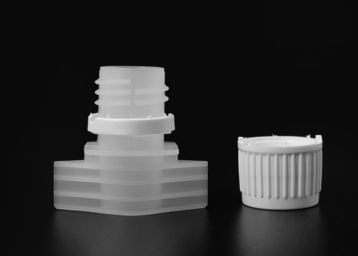 Easy Open 13mm Screw PE Plastic Spout Caps For Doypack