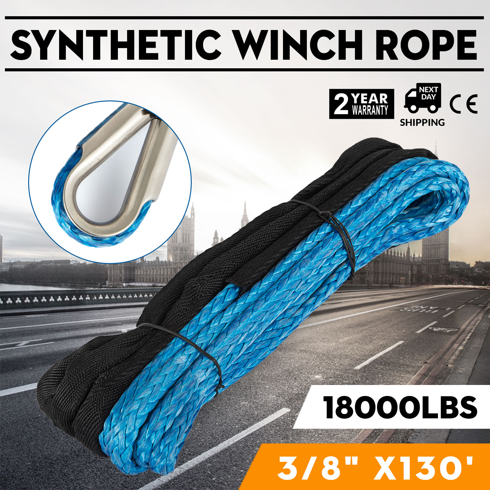 Customized OEM Winch Rope and Durable for Your Customer's Individual OEM Needs