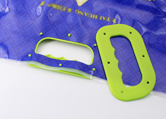 Solid Carry Weight Plastic Bag Handles Clasp Type With 6 Holes Fasten On Rice Bags